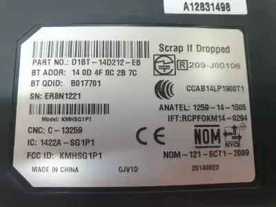 Автозапчасти б/у электронный модуль за ford kuga (cbs) titanium ссылки oem iam d1bt14d212eb  