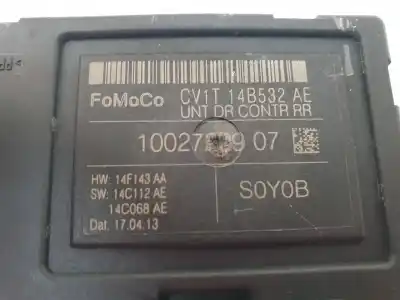 Автозапчастина б/у електронний модуль для ford b-max titanium x посилання на oem iam cv1t14b532ae  