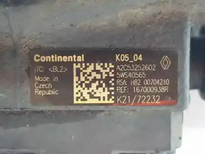 Автозапчастина б/у насос инжекційний для renault laguna iii dynamique tomtom посилання на oem iam a2c53252602  