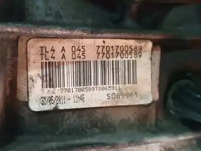 Автозапчастина б/у коробка передач для renault laguna iii dynamique tomtom посилання на oem iam tl4a045  