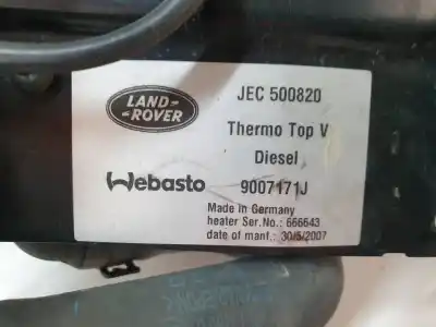 Автозапчасти б/у полный нормальный нагрев за land rover range rover (lm) 3.6 td v8 ссылки oem iam jec500820  