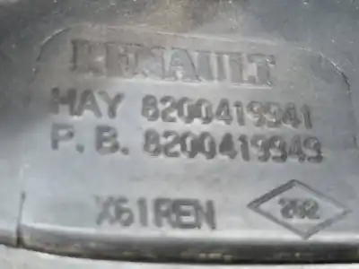 Second-hand car spare part left tailgate light for renault kangoo emotion oem iam references 8200419941  