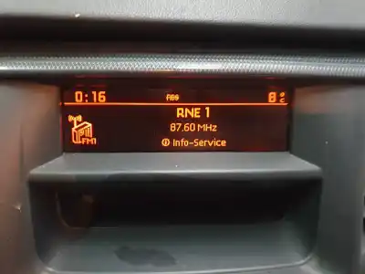 Second-hand car spare part multifunction display for peugeot 508 active oem iam references 966533438000  