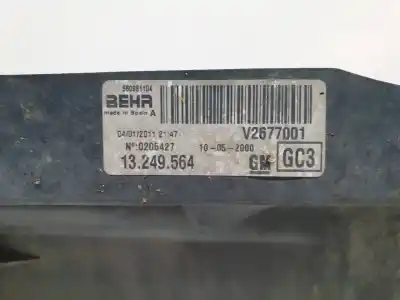 Автозапчастина б/у електро вентилятор для opel corsa d cmon посилання на oem iam v2677001  