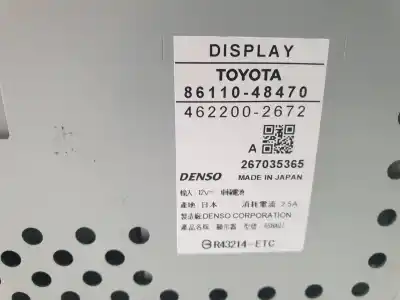 Second-hand car spare part gps navigation system for lexus rx 450h oem iam references 8611048470  