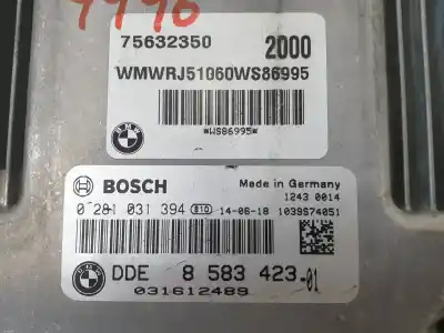 Автозапчасти б/у блок управления двигателем за mini paceman (r61) cooper d all4 ссылки oem iam 0281031394  