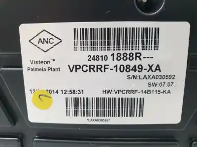 Peça sobressalente para automóvel em segunda mão quadrante por renault clio iv dynamique referências oem iam 248101888r  