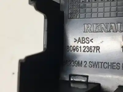 Second-hand car spare part left front power window switch for renault clio iv dynamique oem iam references 254118722r  