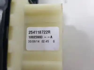 Second-hand car spare part left front power window switch for renault clio iv dynamique oem iam references 254118722r  