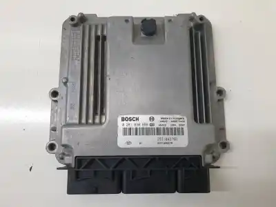 Second-hand car spare part ecu engine control for renault clio iv dynamique oem iam references 237104376r