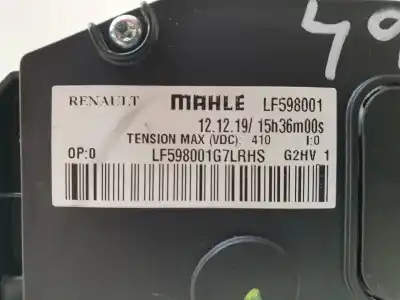 Peça sobressalente para automóvel em segunda mão resistência sofagem chauffage por smart forfour electric drive (453.091) referências oem iam lf598001  