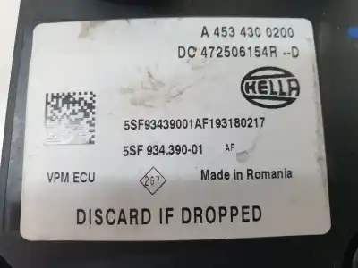 Pezzo di ricambio per auto di seconda mano modulo elettronico per smart forfour electric drive (453.091) riferimenti oem iam 472506154r  
