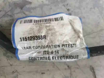 Second-hand car spare part wire for smart forfour electric drive (453.091) oem iam references 115129398r  