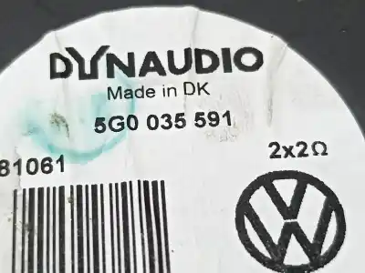Piesă de schimb auto la mâna a doua boxa pentru volkswagen golf vii lim. gti bluemotion referințe oem iam 5g0035591  
