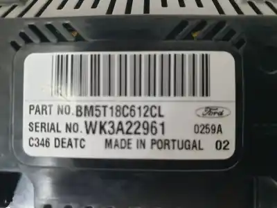 Second-hand car spare part climate control for ford focus lim. (cb8) trend oem iam references bm5t18c612cl  