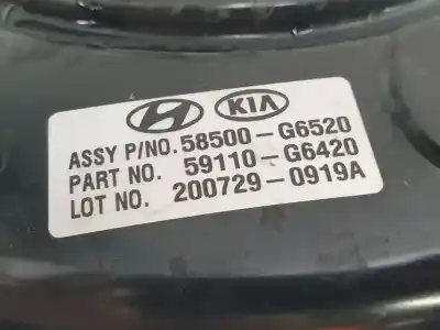 Second-hand car spare part brake servo for kia picanto (ja) concept oem iam references 58500g6520  