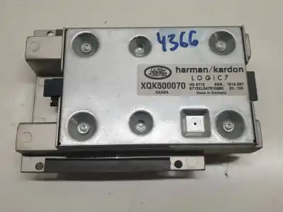 Автозапчастина б/у електронний модуль для land rover range rover (lm) 3.6 td v8 посилання на oem iam xqk500070