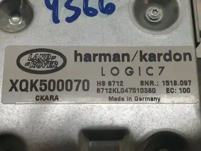 Автозапчасти б/у электронный модуль за land rover range rover (lm) 3.6 td v8 ссылки oem iam xqk500070  