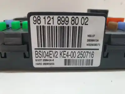 Автозапчасти б/у блок реле/предохранителей за peugeot 5008 1.2 12v e-thp ссылки oem iam 9812189980  