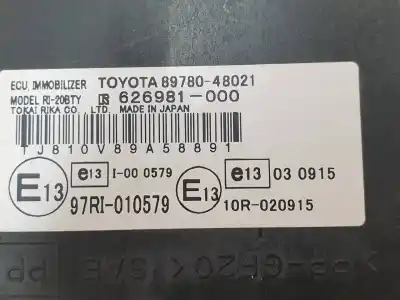 Pièce détachée automobile d'occasion module électronique pour lexus rx 400h références oem iam 8978048021  
