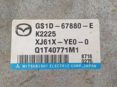 Second-hand car spare part electronic module for mazda 6 lim. (gh) 2.0 crtd 140cv active oem iam references gs1d67880e  