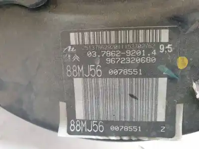 Second-hand car spare part brake servo for citroen ds5 design oem iam references 9672320680  