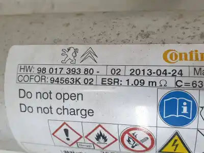 Pezzo di ricambio per auto di seconda mano modulo elettronico per citroen ds5 design riferimenti oem iam 9801739380  