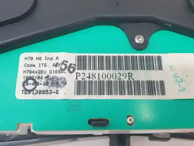 Second-hand car spare part dashboard for dacia duster laureate 4x2 oem iam references 248100029r  