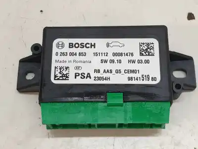 Peça sobressalente para automóvel em segunda mão módulo eletrônico por peugeot 208 active referências oem iam 9814151980