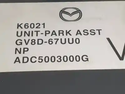Second-hand car spare part electronic module for mazda 6 lim. (gh) 2.0 crtd 140cv active oem iam references gv8d67uu0  