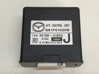Peça sobressalente para automóvel em segunda mão módulo eletrônico por mazda 6 lim. (gh) 2.0 crtd 140cv active referências oem iam gs1f5102xd