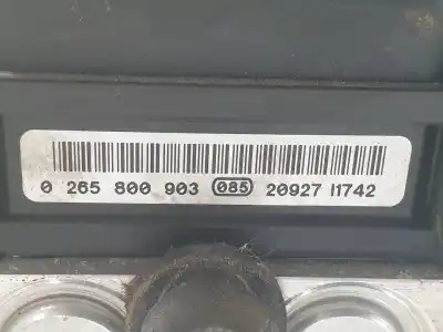 Peça sobressalente para automóvel em segunda mão abs por dacia duster laureate 4x2 referências oem iam 265800903  