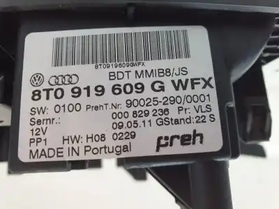 Автозапчастина б/у многофункційне управління для audi a5 coupe (8t) 2.0 tfsi quattro (155kw) посилання на oem iam 8t0919609g  