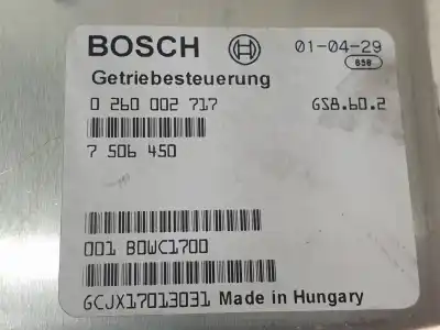 Second-hand car spare part ecu engine control for bmw x5 (e53) 4.4i automático oem iam references 0260002717  