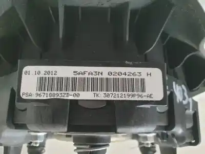 Peça sobressalente para automóvel em segunda mão kit airbag por citroen ds3 electro shot referências oem iam   