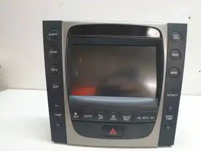 Автозапчасти б/у gps-навигационная система за lexus gs (gs/us/ws19) 3.5 450 h [3.5 ltr. - 218 kw v6 (hibrido)] ссылки oem iam 8611130550c0