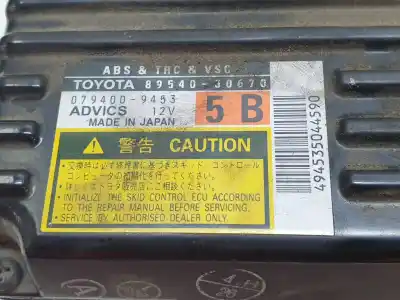 Peça sobressalente para automóvel em segunda mão módulo eletrônico por lexus gs (gs/us/ws19) 3.5 450 h [3.5 ltr. - 218 kw v6 (hibrido)] referências oem iam 8954030670  