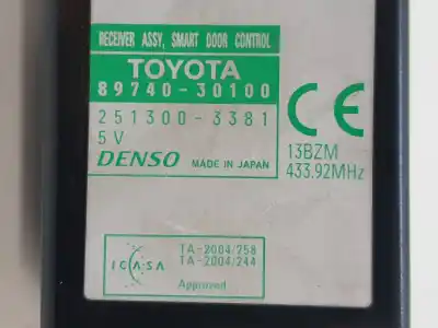 Peça sobressalente para automóvel em segunda mão módulo eletrônico por lexus gs (gs/us/ws19) 3.5 450 h [3.5 ltr. - 218 kw v6 (hibrido)] referências oem iam 8974030100  