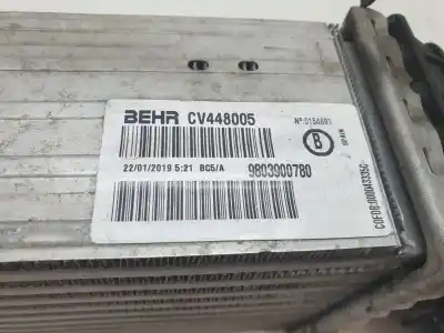 Peça sobressalente para automóvel em segunda mão intercooler por peugeot 208 tech edition blue hdi referências oem iam 9803900780  