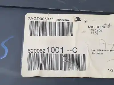 Peça sobressalente para automóvel em segunda mão quadrante por renault clio iii authentique referências oem iam 8200821001c  