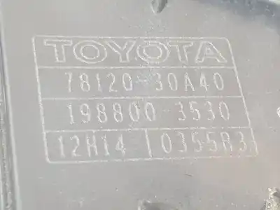 Second-hand car spare part accelerator pedal for lexus gs (gs/us/ws19) 300 oem iam references 7812030a40  