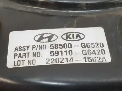 Second-hand car spare part brake servo for kia picanto (ja) concept oem iam references 58500g6520  