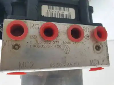 Peça sobressalente para automóvel em segunda mão abs por renault clio iii authentique referências oem iam 0265232077  