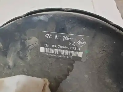 Peça sobressalente para automóvel em segunda mão servo freio por renault clio iii authentique referências oem iam 472101170r  