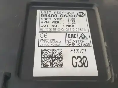 Second-hand car spare part electronic module for kia picanto (ja) concept oem iam references 95400g6300  