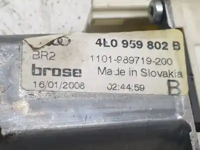Автозапчасти б/у регулятор стекла переднего правого за audi q7 (4l) v6 3.0 tdi (176kw) ambiente ссылки oem iam 4l0837462a  