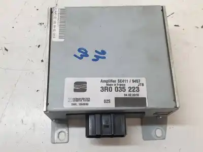Peça sobressalente para automóvel em segunda mão módulo eletrónico antena por seat exeo berlina (3r2) reference referências oem iam 3r0035223