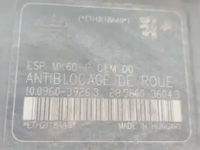 Pezzo di ricambio per auto di seconda mano abs per citroen ds3 electro shot riferimenti oem iam 9674415980  