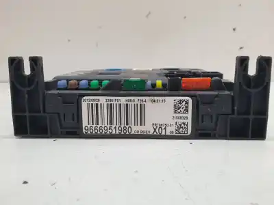 Second-hand car spare part fuse box unit for citroen ds3 electro shot oem iam references 9666951980  