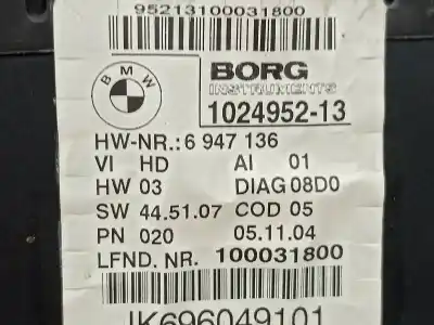 Peça sobressalente para automóvel em segunda mão quadrante por bmw serie 1 berlina (e81/e87) 120d referências oem iam 6947136 bmw serie 1 e87 